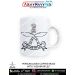 Personalised Coffee Mugs With Assam Rifles logo