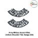 Assam Rifles Shoulder Title Badge : ArmyNavyAir.com