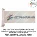 Indian Armed Force -Government Office Wall Mounting Double Sided Designation Acrylic Board with Wall Slide Holder (Can Be Inter Change The Boards)-ASST.COMMANDANT (MIN) ADMIN