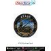 ATAGS Heritage Patch featuring the Advanced Towed Artillery Gun System with the slogan "Dominating Long Range" and the morale "Modern Accurate Decisive" in a premium military collector patch design.
