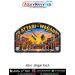 Attari Wagah Border Retreat Ceremony Patch India Pakistan Travel Souvenir