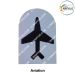 Indian Coast Guard Rank & Branch Badges (Sailors) For Summer Uniform-Aviation ( New Technology ) 9.5cm H X 6.5cm W