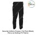 Security Uniform Trouser-Pant (Terry cot Suiting P.V Fabric) -Black