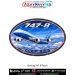 Boeing 747-8 Wide-Body Jet Airliner Patch
