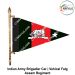 Assam Regiment | Indian Military Car Rank Flag-Flag Brigadier