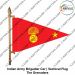 The Grenadiers | Indian Military Car Rank Flag-Flag Brigadier