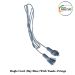 Bugle Cord (Sky Blue) With Tassle -Fringe :Navyug India