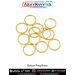Brass Split Rings For Shirt- Coats Buttons (1 Duzon Pack) : ArmyNavyAir.com