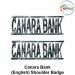 Canara Bank Shoulder Title Badge: ArmyNavyAir.Com