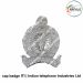 ITI Indian Telephone Industries Security Cap Badge: ArmyNavyAir.com