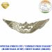 CFF | "COMBAT FREE FALLER" Special Force Parachutist (HAHO-HALO Jump) Chest Badge (Brass) : ArmyNavyAir.com