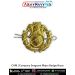 CHM | Company Sergeant Major Badge Brass : ArmyNavyAir.com