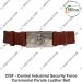 CISF Leather Belt Brown With Buckle :ArmyNavyAir.com