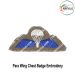 Indian Army-Military Parachute Para Wing-Jump Wings Embroidery Chest Badge