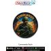 Commando Patch featuring a fully equipped soldier holding an assault rifle against a mission-ready sky background designed for military supporters tactical gear users and collectors by ArmyNavyAir