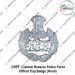 CRP Officer Cap Badge Hindi : ArmyNavyAir.com