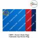 CRPF Flags Satin Computerised CRPF Logo Left Top Side (Both Side) (National-CRPF FHQ-Sector HQ-Group Centre (Battalion- Unit HQ) Indoor-Outdoor-Sectors HQ-Size 3' x 4' & Logo 1'x 1'