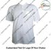 CAPF T Shirt |Central Armed Police Force T Shirt White PC With Collar -Customised Of Your Choice-Medium