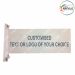 Indian Armed Force -Government Office Wall Mounting Double Sided Designation Acrylic Board with Wall Slide Holder (Can Be Inter Change The Boards)-CUSTOMISED BOARDS OF YOUR CHOICE