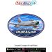 Dassault Ouragan Fighter Aircraft Patch for Aviation Enthusiasts and Collectors