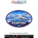 de Havilland Vampire Jet Fighter Aircraft Patch for Aviation Enthusiasts and Collectors