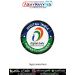 Premium round Digital India fabric patch featuring the iconic tricolour Digital India logo with wireless connectivity symbol, the slogan Power To Empower, blue and green outer ring, white centre background, and durable black merrow border representing Ind