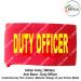 Indian Army-Military (Area Commands) (Arm Band-Armlet-Brassards) Arm Band Worn Around Upper Arm For Various Duties-Patrol-Security-Convoy & Personnel Escorts-Duty Officer