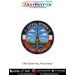 Eiffel Tower Paris France Heritage Travel Round Patch