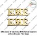 EME Shoulder Title Badge Brass :ArmyNavyAir.com