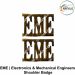 EME Shoulder Title Badge Anodised : ArmyNavyAir.com