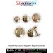 Indian Army Engineers Buttons : ArmyNavyAir.com