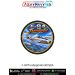 Republic F-84 Thunderjet Fighter-Bomber Aircraft Patch for Aviation Enthusiasts and Collectors