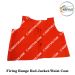 Indian Armed Force Firing Range Red Jacket -Waist Coat (Terry cotton PV Suiting Cloth)