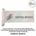 Indian Armed Force -Government Office Wall Mounting Double Sided Designation Acrylic Board with Wall Slide Holder (Can Be Inter Change The Boards)-GENERAL BRANCH