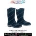 Gumboot Black Grey Sole (ISI Mark) 13" Height