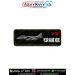 Harrier GR9 Personalized Flight Crew Name Plate featuring the V/STOL strike fighter aircraft with custom name and optional blood group digitally printed on premium fabric with olive green merrow border for flight suits, military uniforms, tactical backpac