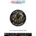 It’s Better To Die Than To Be A Coward Patch featuring soldier style portrait in olive green and black