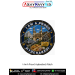 I Am a Proud Hyderabadi Patch featuring Charminar, Golconda Fort, Telangana High Court, Hyderabad Metro, Hyderabadi Biryani and the statue of Chhatrapati Shivaji Maharaj in a premium digital print heritage patch.