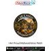I Am a Proud Maharashtrian Patch featuring Chhatrapati Shivaji Maharaj, Raigad Fort, Gateway of India, Royal Bengal Tiger and the map of Maharashtra in a premium digital print heritage patch.