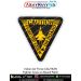 IAF Indian Air Force CAUTION Fighter Crew On Board Patch : ArmyNavyAir.com