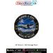Indian Air Force Airbus C-295 Heritage Patch featuring detailed artwork of the Airbus C-295 tactical transport aircraft flying over the Himalayas with the slogan "Ready To Deliver". Premium round military aviation fabric patch for Air Force personnel, vet