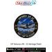 Indian Air Force Antonov An-32 Heritage Patch featuring detailed artwork of the Antonov An-32 military transport aircraft flying over the Himalayan mountains with the slogan "Built For The Mission". Premium round aviation fabric patch for Air Force person