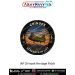 Indian Air Force CH-47F Chinook Heritage Patch featuring a detailed illustration of the heavy-lift tandem-rotor Chinook helicopter flying over the Himalayas with the slogan "Strength in Lift". Premium round military aviation fabric patch for Air Force per