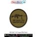 IMI Galil 7.62 Sniper Rifle Patch - Round olive-tan tactical patch with detailed Galil 7.62 sniper rifle silhouette and bold text - high-quality printed fabric with reinforced merrow border - ideal for jackets, vests, backpacks, and tactical collections -