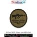 Round olive patch with IMI Tavor TAR-21 bullpup rifle silhouette and text “IMI Tavor TAR-21 Bullpup Assault Rifle” - ArmyNavyAir collectible patch.