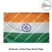 CRPF Flags Satin Computerised CRPF Logo Left Top Side (Both Side) (National-CRPF FHQ-Sector HQ-Group Centre (Battalion- Unit HQ) Indoor-Outdoor-National Flag-Size 3' x 4' & Logo 1'x 1'