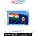 Indian Coast Guard Flag (ICG Flag) | 4 x 6 Feet Double Sided Polyester Military Flag with Reinforced Rope Hoisting Sleeve