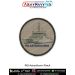 INS Astradharini Patch featuring detailed artwork of the Indian Navy torpedo launch and recovery vessel printed on a round fabric patch with merrow border suitable for jackets uniforms backpacks tactical gear and naval memorabilia collectors