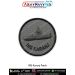 High quality INS Jyoti Patch showing a detailed digital printed silhouette of the Indian Navy fleet tanker INS Jyoti with a clean grey background crafted on premium fabric with a strong merrow border suitable for jackets uniforms backpacks biker vests tac