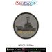 INS LCU L 54 Indian Navy Landing Craft Utility Vessel Embroidered Style Military Patch with detailed ship artwork, merrow border finish and premium fabric for collectors and naval enthusiasts